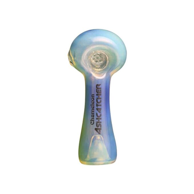 Chameleon Glass Big Bowl Color Change Ash Catcher with HoneycombScreen
