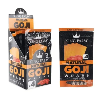 Deez Smoke Shop - King Palm GOJI Natural Wraps