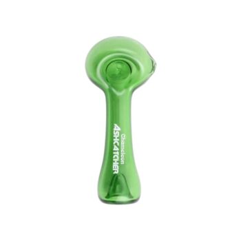 Chameleon Glass Ashcatcher Spoon Green