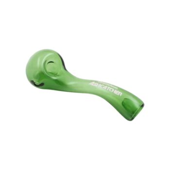 Chameleon Glass Ashcatcher Laid Back Sherlock - Green