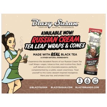 Deez Smoke Shop - Blazy Susan Russian Cream Wraps