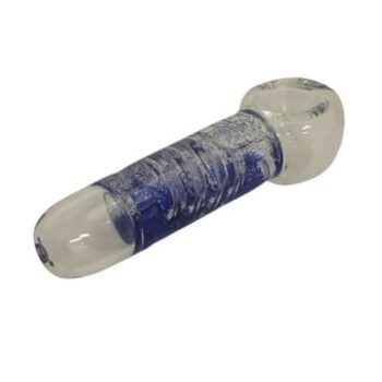 Glycerin Filled Glass Hand PIpe