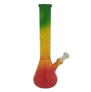 Rasta Single Perk Water Pipe 10"