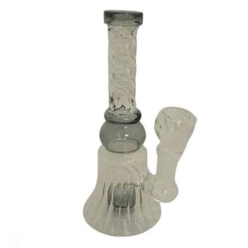Cut Glass Water Pipe 7"