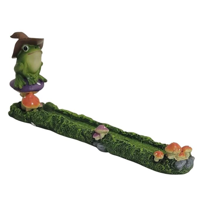 Frog Boat Incense Burner