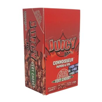 Juicy Jay's 1.25â€³ Connoisseur 32pk 24ct â€“ Very Cherry