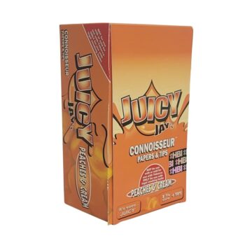 Juicy Jay's 1.25â€³ Connoisseur 32pk 24ct â€“ Peaches & Cream