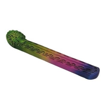 Multi Colored Tree of Life Incense Burner