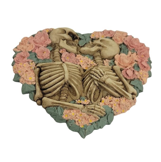 Skeletons Flowers Incense Burner