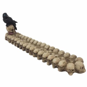 Raven Skull Incense Burner