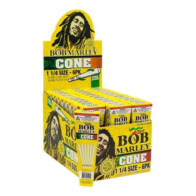 Bob Marley Pre Rolled Cones 6pk 33ct