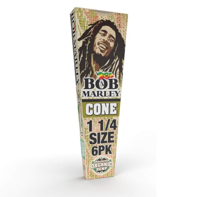 Bob Marley Cones Unbleached 1.25 6pk 33ct - Image 3