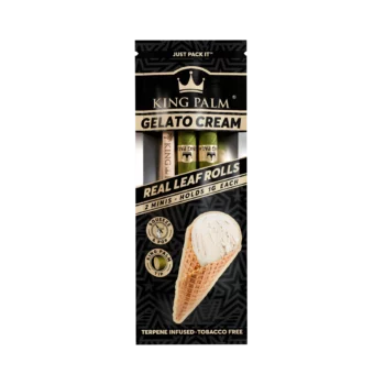 King Palm Mini 2pk 20ct Display - Gelato Cream
