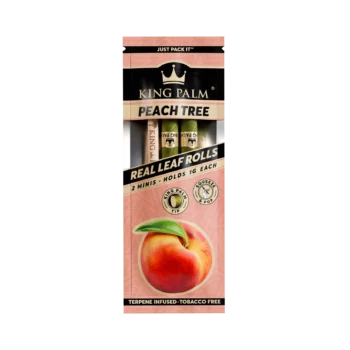 King Palm Mini 2pk 20ct Display - Peach Tree