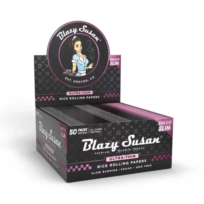 Blazy Susan Ultra-Thin Rice Papers - 50ct KS Slim