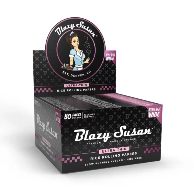 Blazy Susan Ultra Thin Rice Papers - 50ct KS Wide