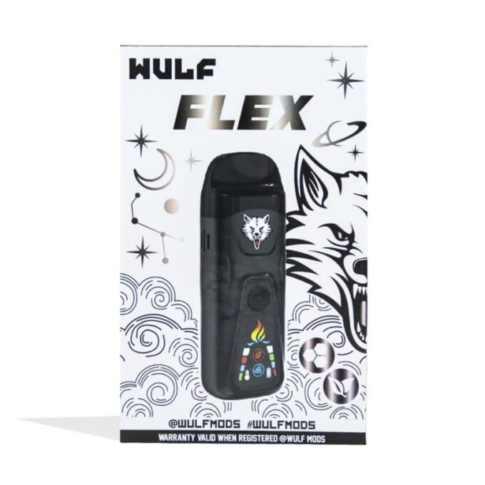 WULF MODS FLEX DUAL USE CONCENTRATE AND DRY HERB VAPORIZER - ASSORTED COLORS