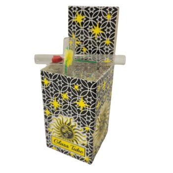 Rose Glass Tubes 25ct Display