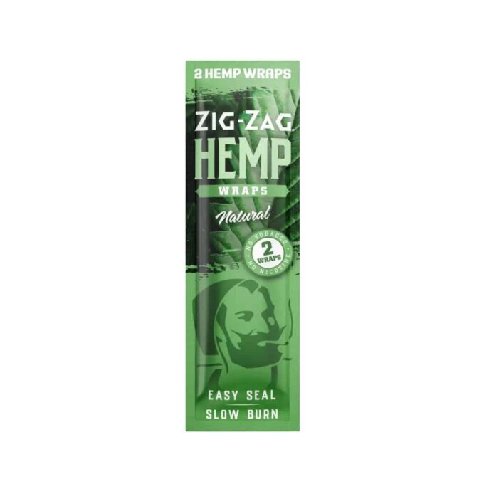 ZIG ZAG HEMP WRAPS - NATURAL