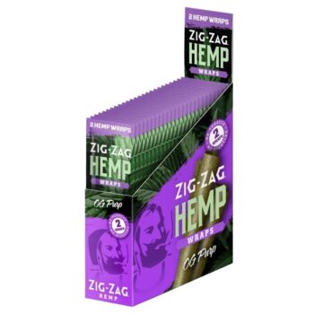 ZIG ZAG HEMP WRAPS - OG PURP
