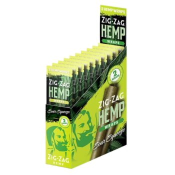 ZIG ZAG HEMP WRAPS - SOUR SQUEEZE