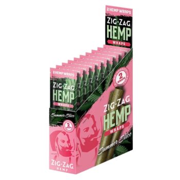 ZIG ZAG HEMP WRAPS - SUMMER SLICE