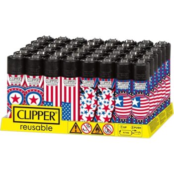 Clipper Lighter National Stars Design 48Ct Brick