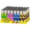 Clipper Lighter Camo Design 48Ct Brick