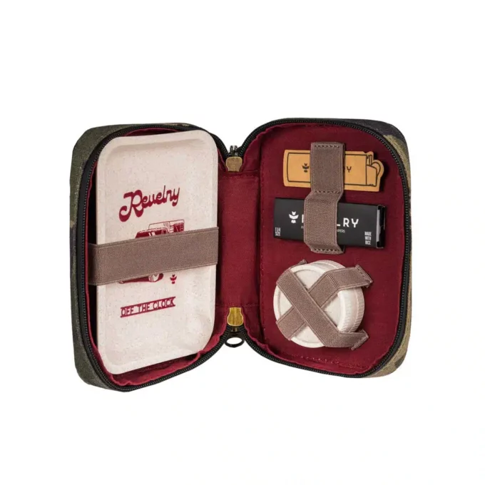 Revelry Traveler Rolling Kit Canvas – Camo
