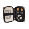 Revelry Traveler Rolling Kit Canvas – Leopard