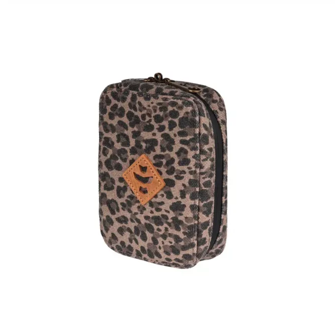 Revelry Traveler Rolling Kit Canvas – Leopard