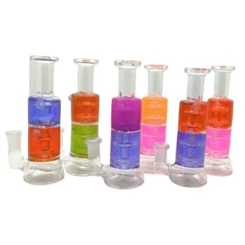 6" Clycerine Water Pipe - Assorted Colors