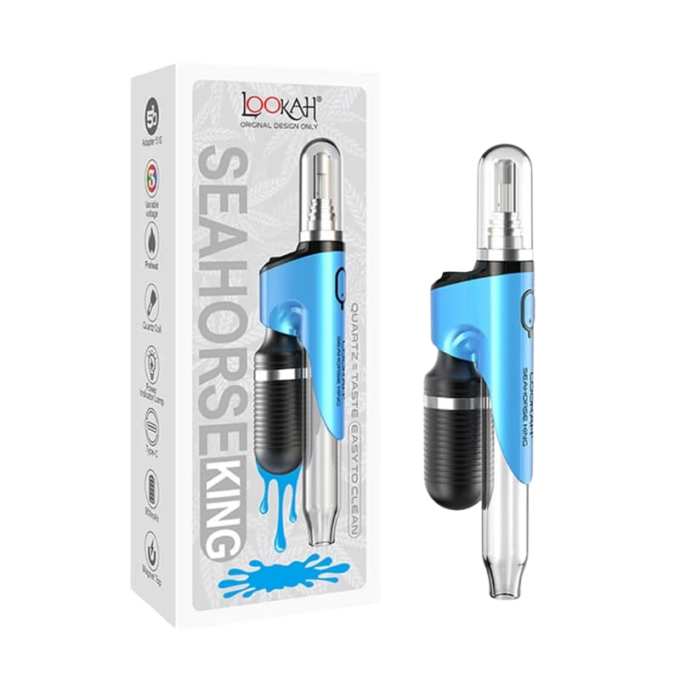 Lookah Nectar Collector Seahorse King - Blue