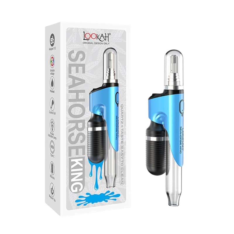 Lookah Nectar Collector Seahorse King - Blue