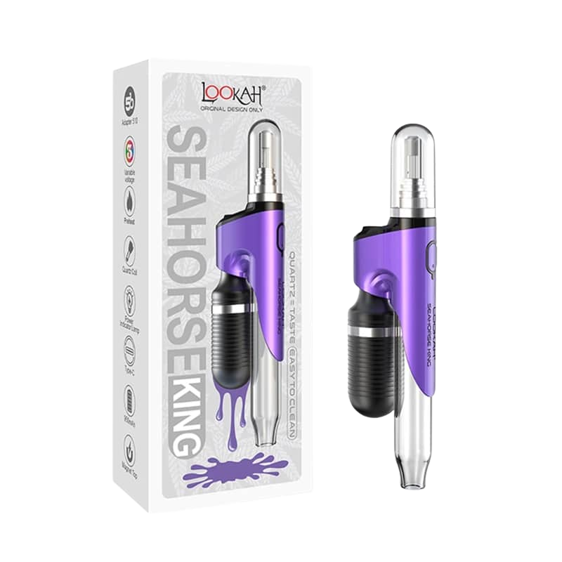 Lookah Nectar Collector Seahorse King - Purple