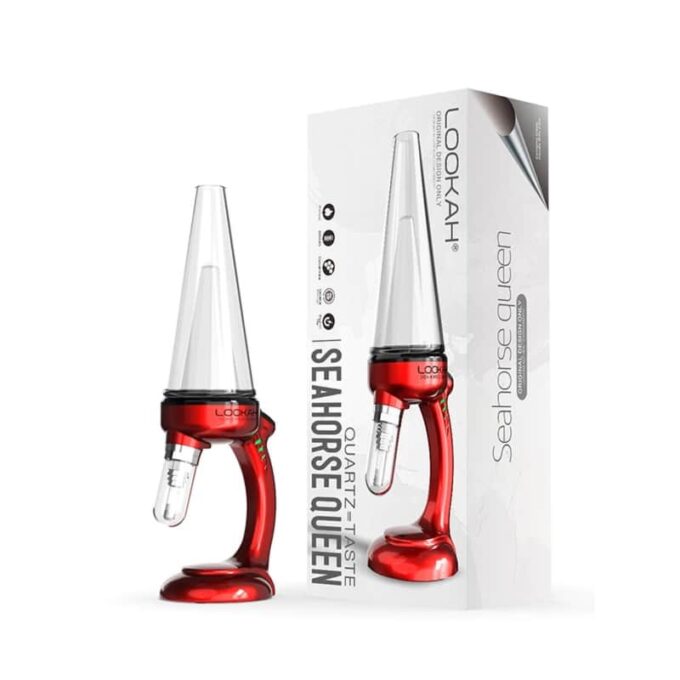Lookah Nectar Collector Seahorse Queen - Red
