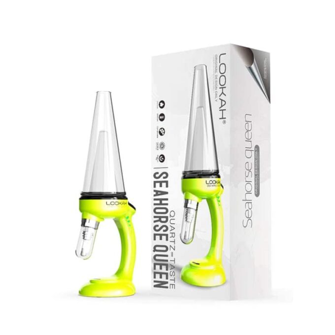 Lookah Nectar Collector Seahorse Queen - Neon Green