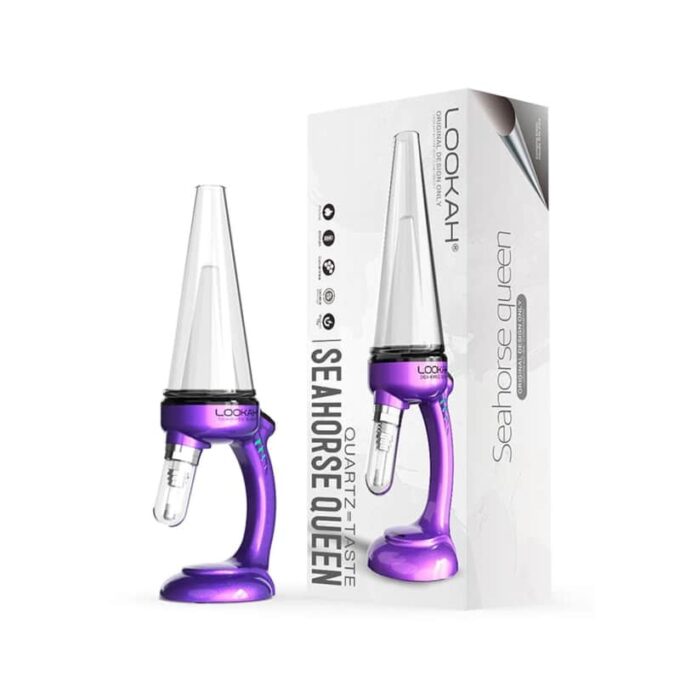 Lookah Nectar Collector Seahorse Queen - Purple