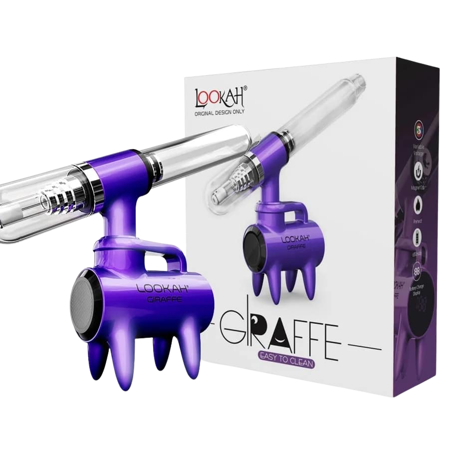 Lookah Nectar Collector Giraffe - Purple