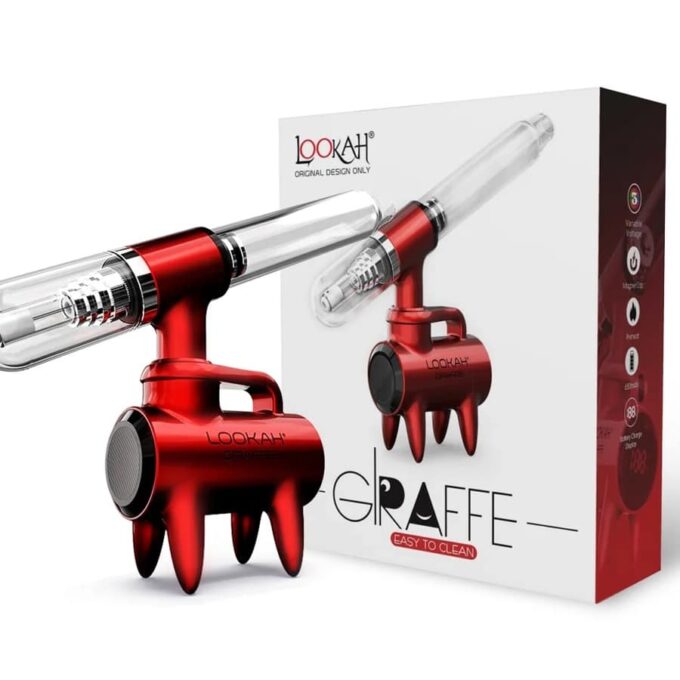 Lookah_Giraffe_Electric_Nectar_Collector_Dab_Pen_-_Red.jpg-copy.jpg Lookah Nectar Collector Giraffe - Red