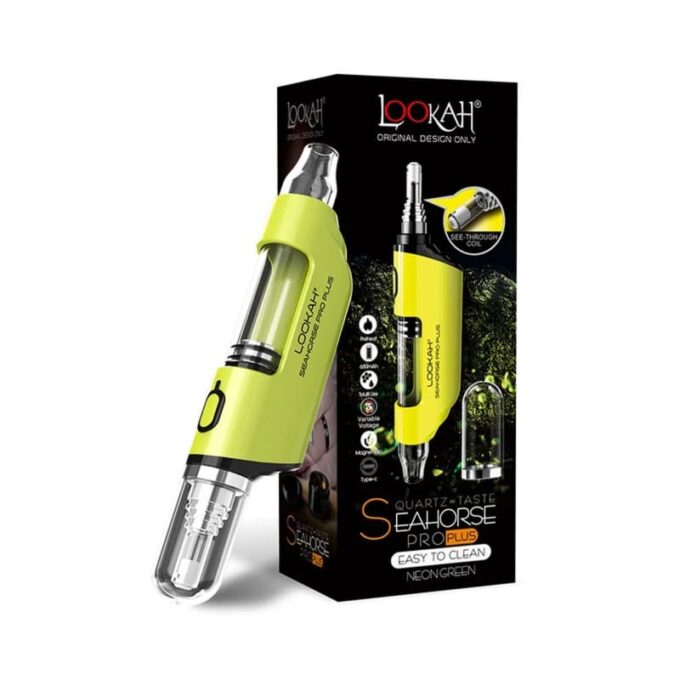 Lookah_Seahorse_Pro_Plus_Dab_Pen_Battery_-Neon_Green_5qsp-4a_cnge-q5.jpg.jpg Lookah Nectar Collector Seahorse Pro Plus - Neon Green