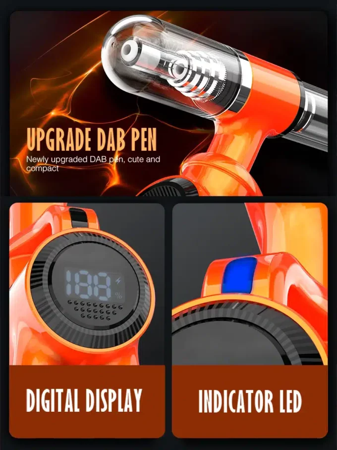 lookah-giraffe-dab-pen-details4.jpg.webp Lookah Nectar Collector Giraffe - Gray