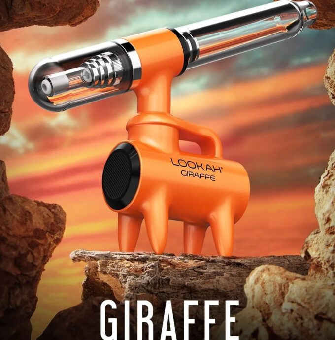 lookah-giraffe-electric-nectar-collector_fhor-ex.jpg-copy.jpg Lookah Nectar Collector Giraffe - Orange
