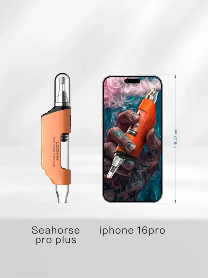 lookah-seahorse-2.jpg.webp Lookah Nectar Collector Seahorse Pro Plus - Green