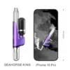 Lookah Nectar Collector Seahorse King - Gray