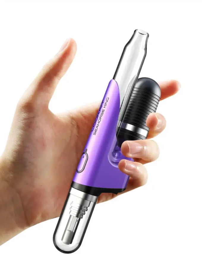 Lookah Nectar Collector Seahorse King - Gray