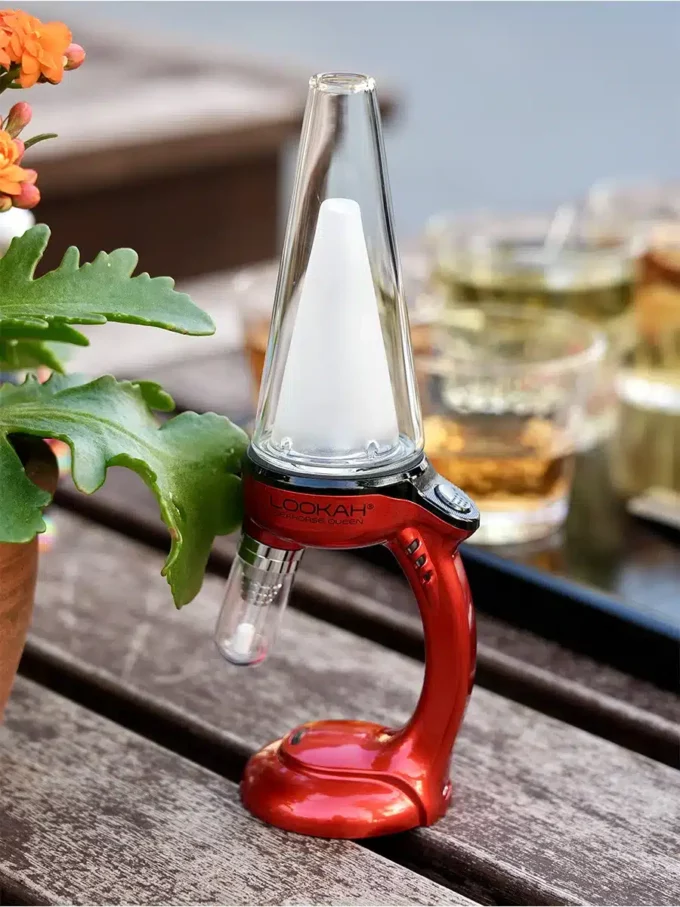 Lookah Nectar Collector Seahorse Queen - Gray