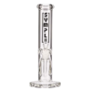 SYMPLE 12" GLASS STRAIGHT TUBE WATER PIPE 5MM