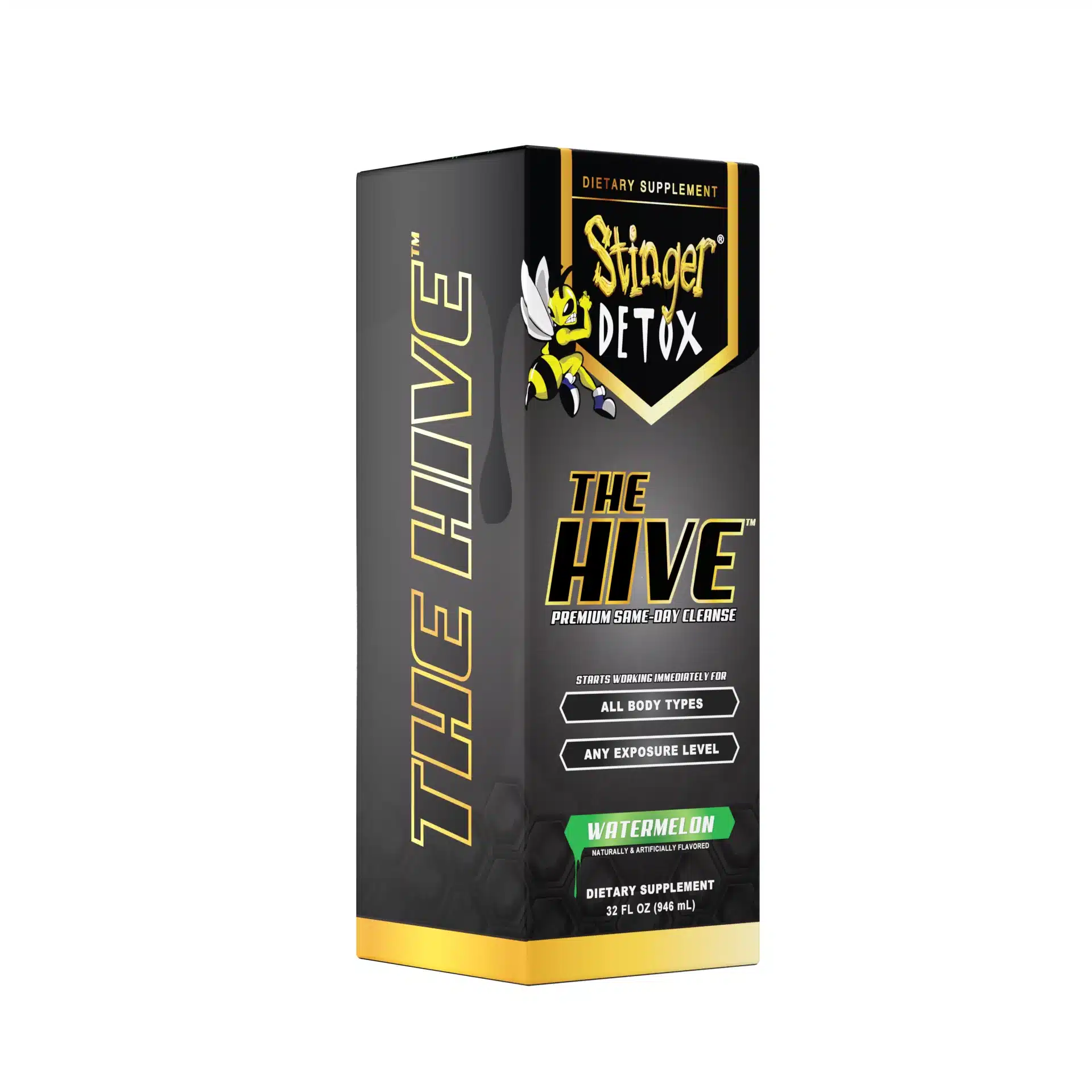 STINGER DETOX THE HIVE PREMIUM SAME-DAY CLEANSE 32OZ - WATERMELON