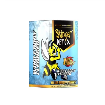 STINGER DETOX WHOLE BODY CLEANSER 1-HOUR EXTRA STRENGTH FORMULA - BLUE RASPBERRY